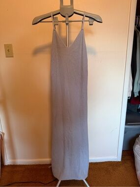 NWT Sweater/Crochet Maxi Dress (size Small)